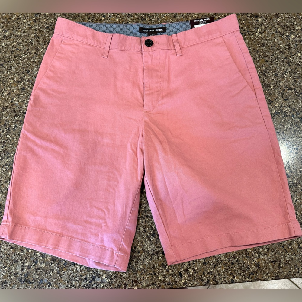 NWT Michael Kors men’s shorts sz 29. Dusty rose new!